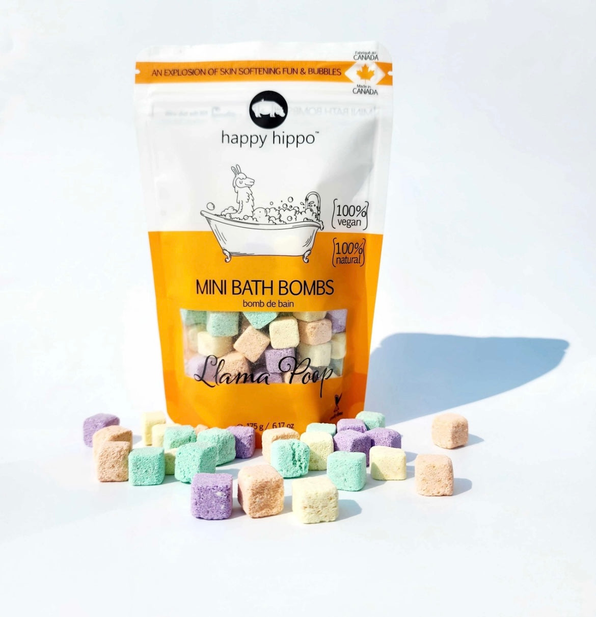 Happy Hippo Mini Bath Bombs - Llama Poop