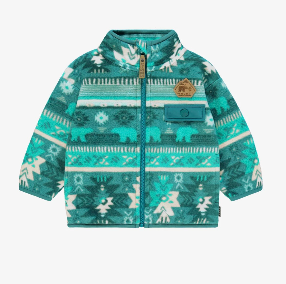 Souris Mini Fleece Jacket - Teal