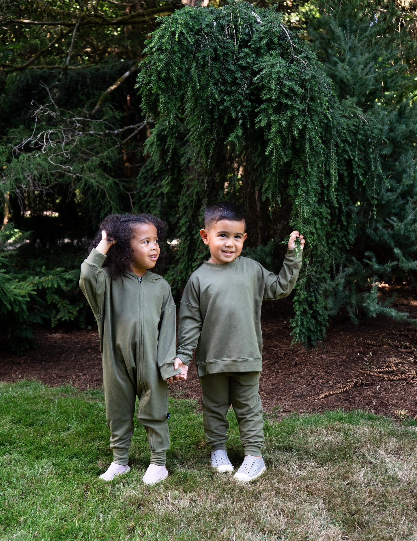 Belan.J Hooded Jumpsuit - Pine