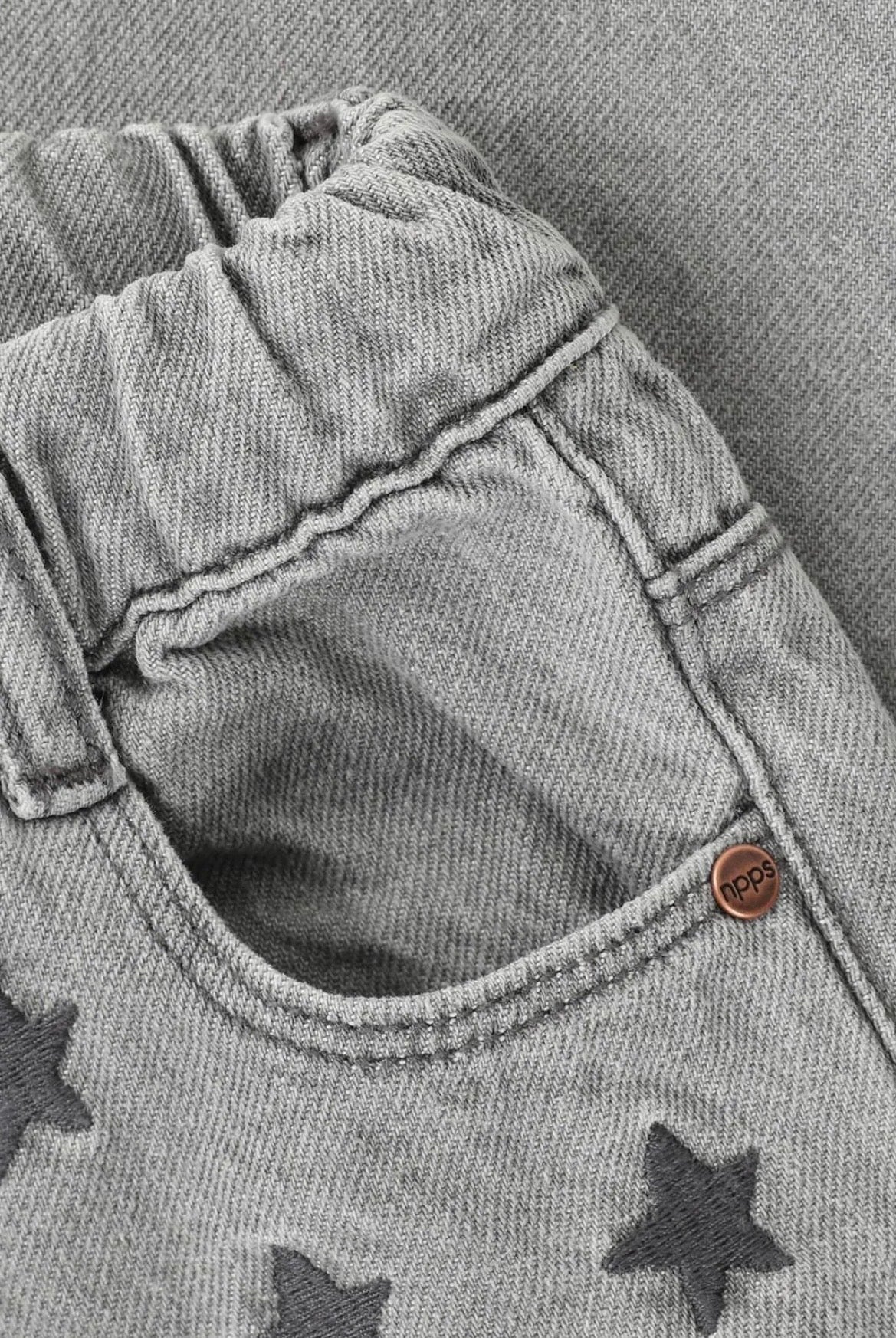 Stars Wide Leg Denim