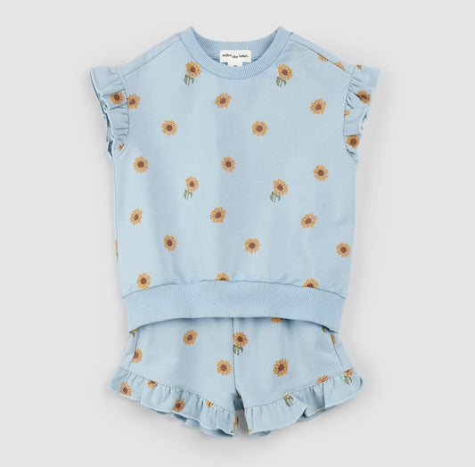Miles the Label Sunflower Short Set