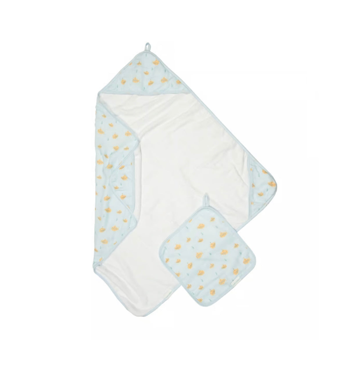 Loulou Lollipop Muslin Hooded Towel Set - Ocean Explorer