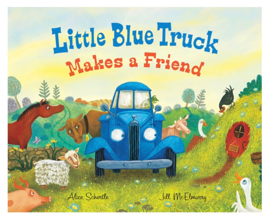 Little Blue Truck Makes a Friend