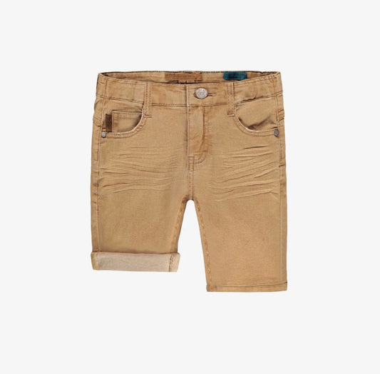 Souris Mini Stretch Denim Bermuda Shorts - Ochre