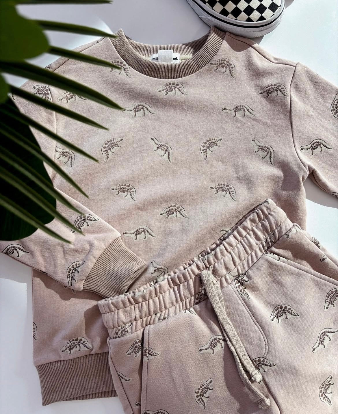 Miles the Label Dino Fossil Short Set