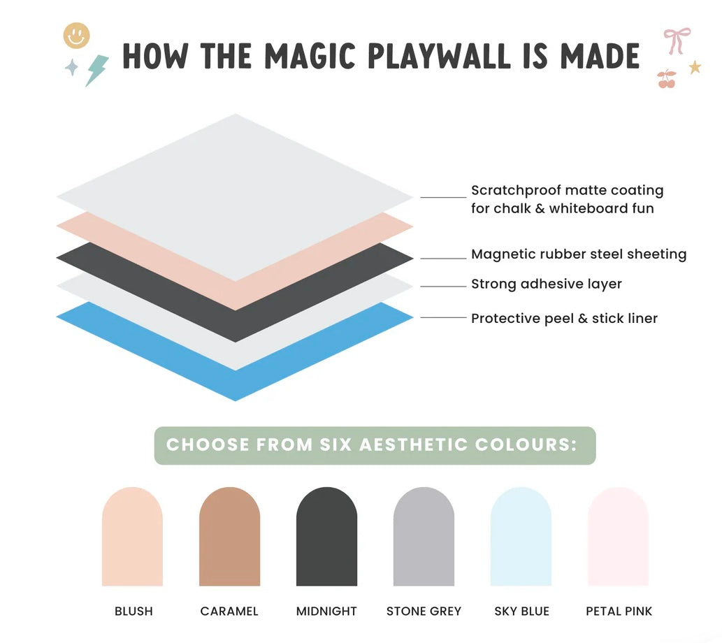 Magic Playwall Magnetic Wall Decal