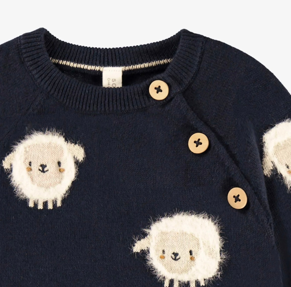 Souris Mini Little Lambs Knit Sweater
