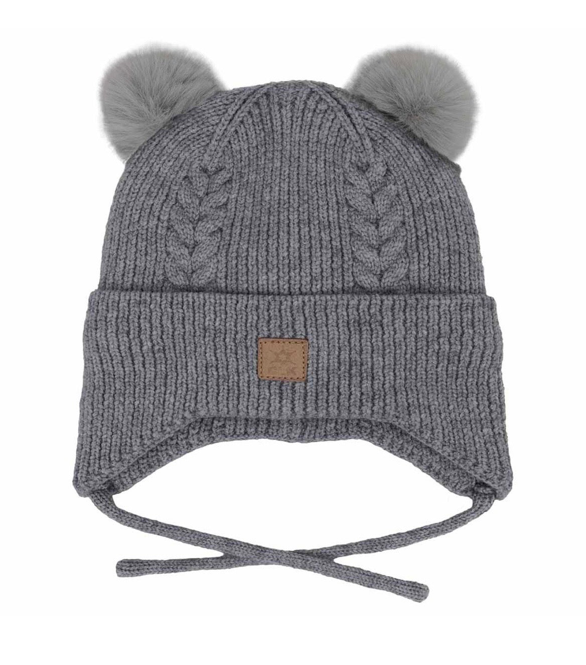 Calikids Double Pom Toque
