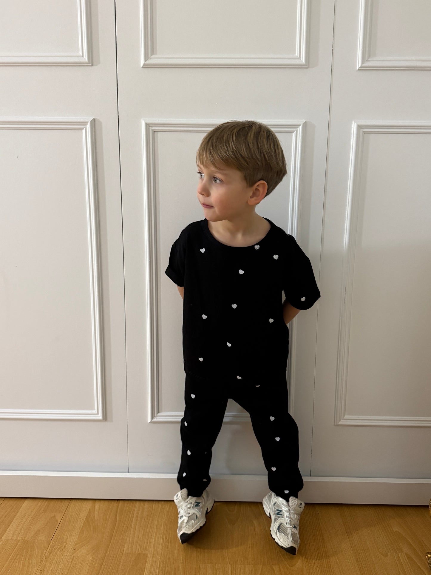 Brunette the Label Kids Tiny Heart Boxy Tee
