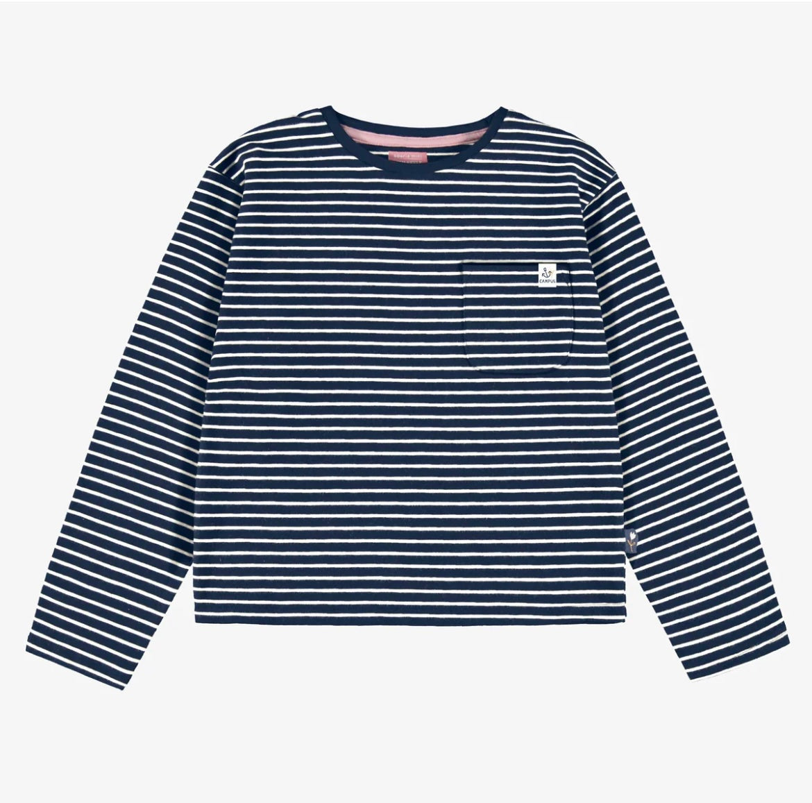 Souris Mini Navy Stripe Shirt