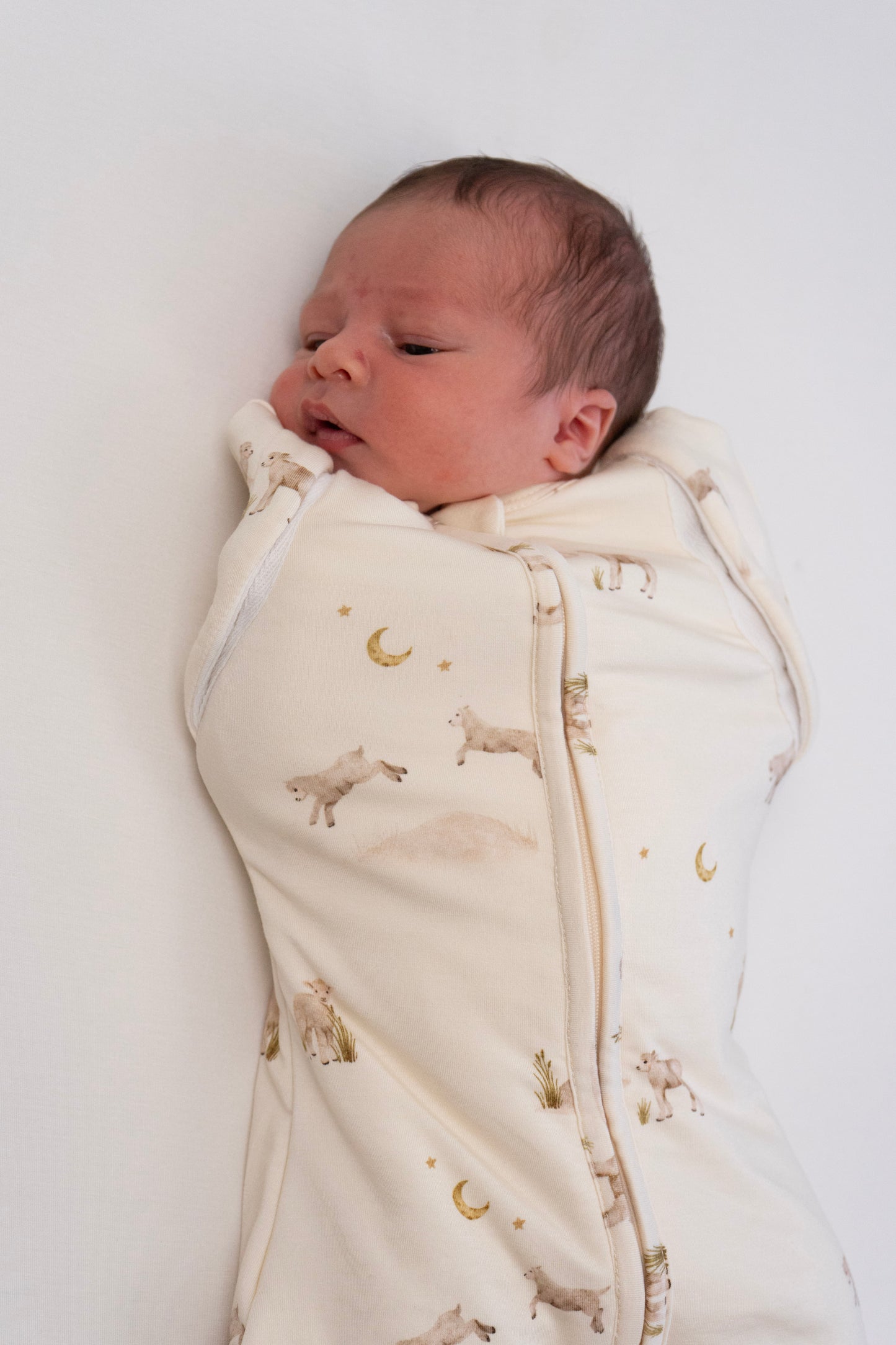 Belan.J 1.0 TOG Convertible Swaddle Sack - Little Lambs