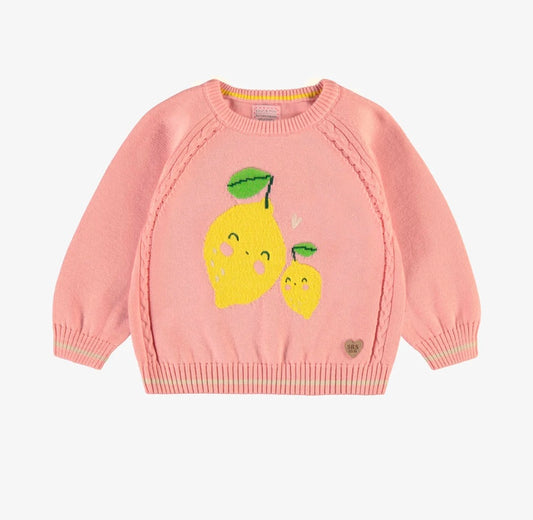 Souris Mini Pink Lemon Sweater