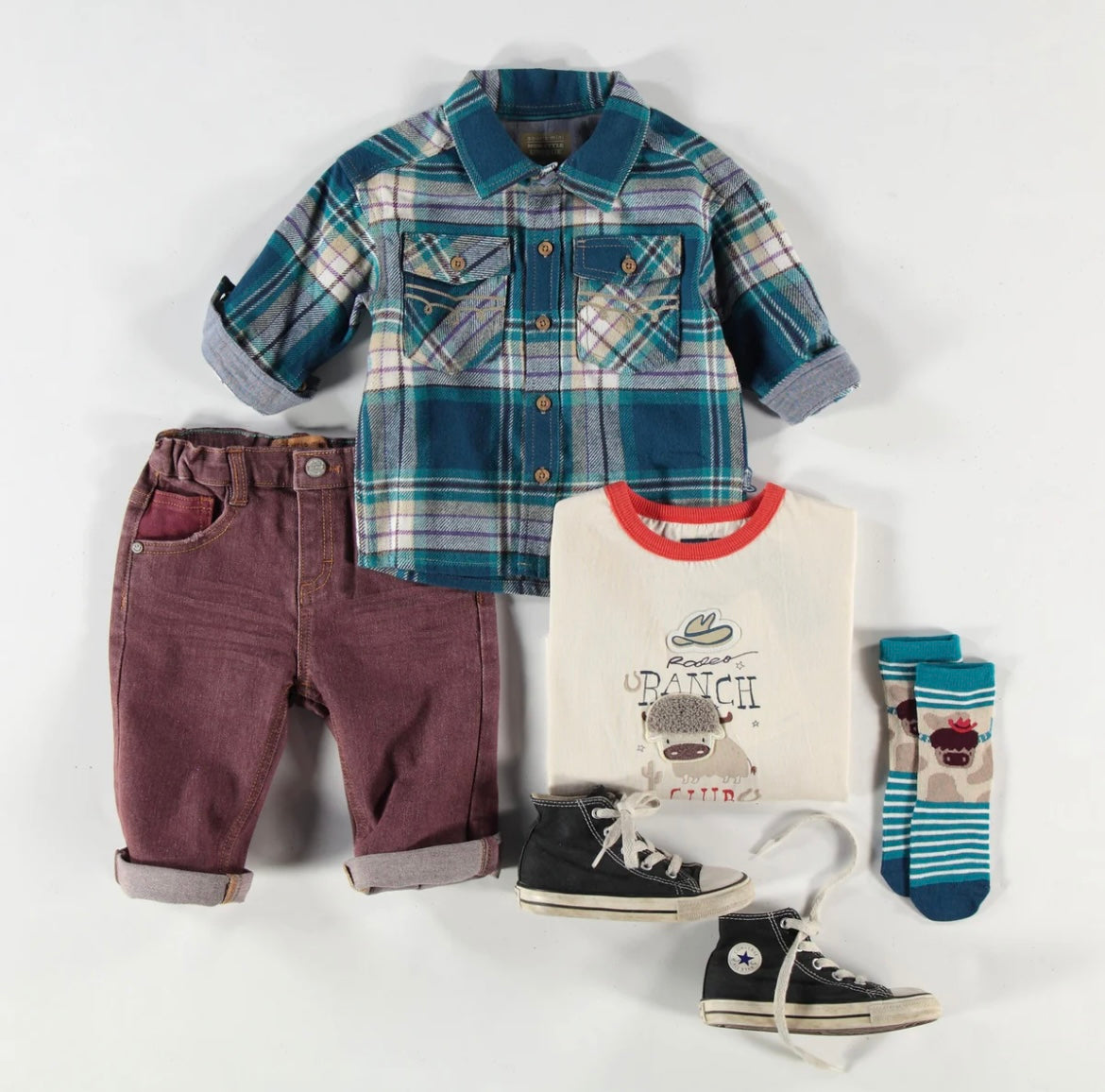 Souris Mini Long Sleeve Ranch Tee