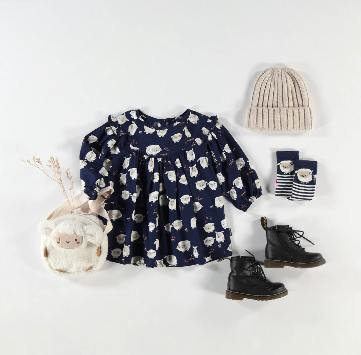 Souris Mini Counting Sheep Dress