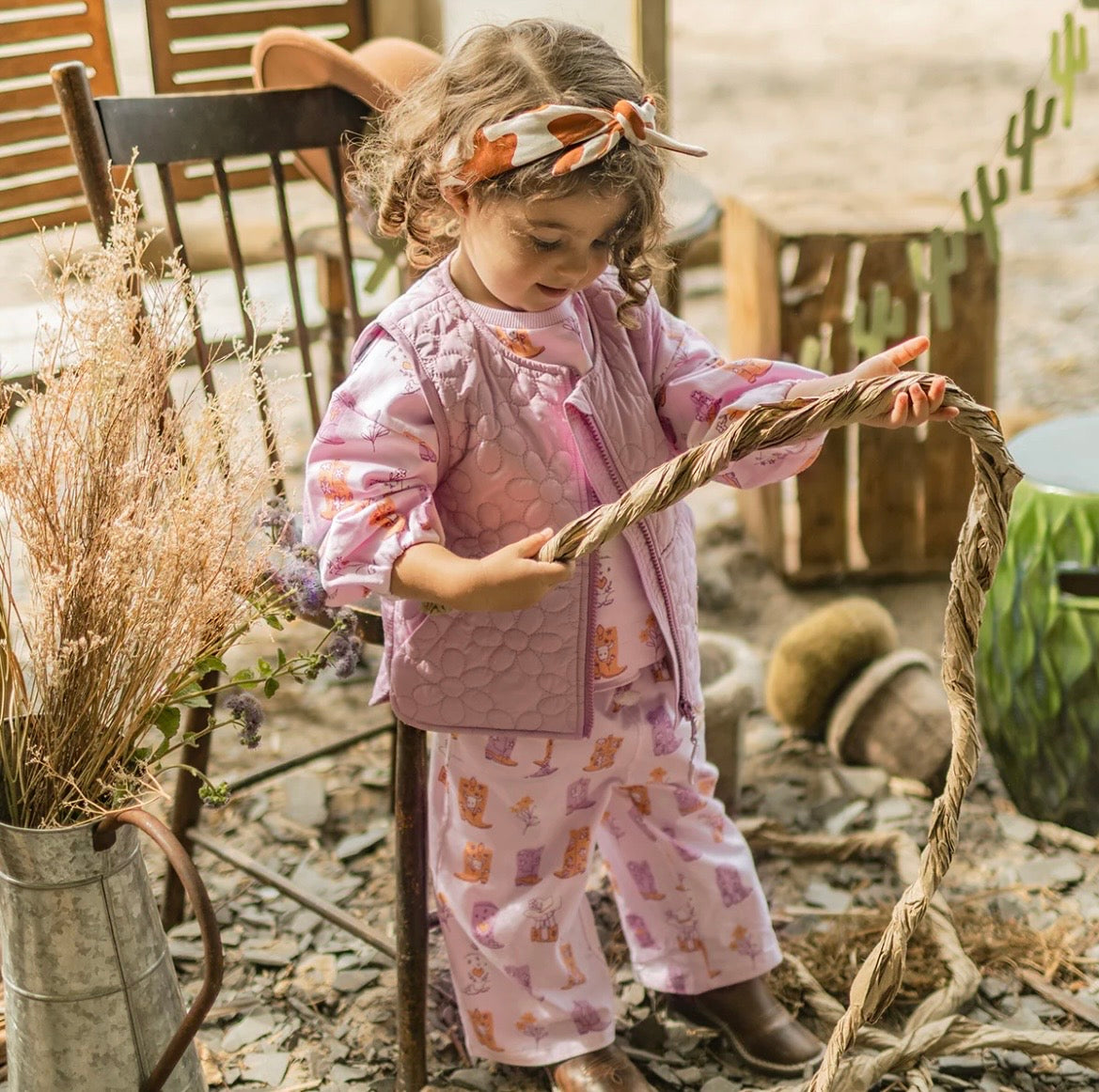 Souris Mini Pink Boots Shirt - Baby