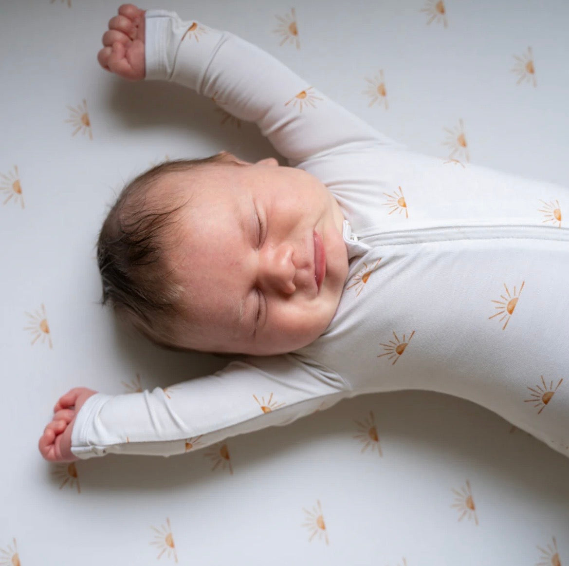 Pip + Phee Footed Sleeper - Suns