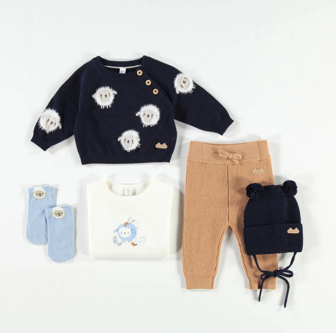 Souris Mini Little Lambs Knit Sweater