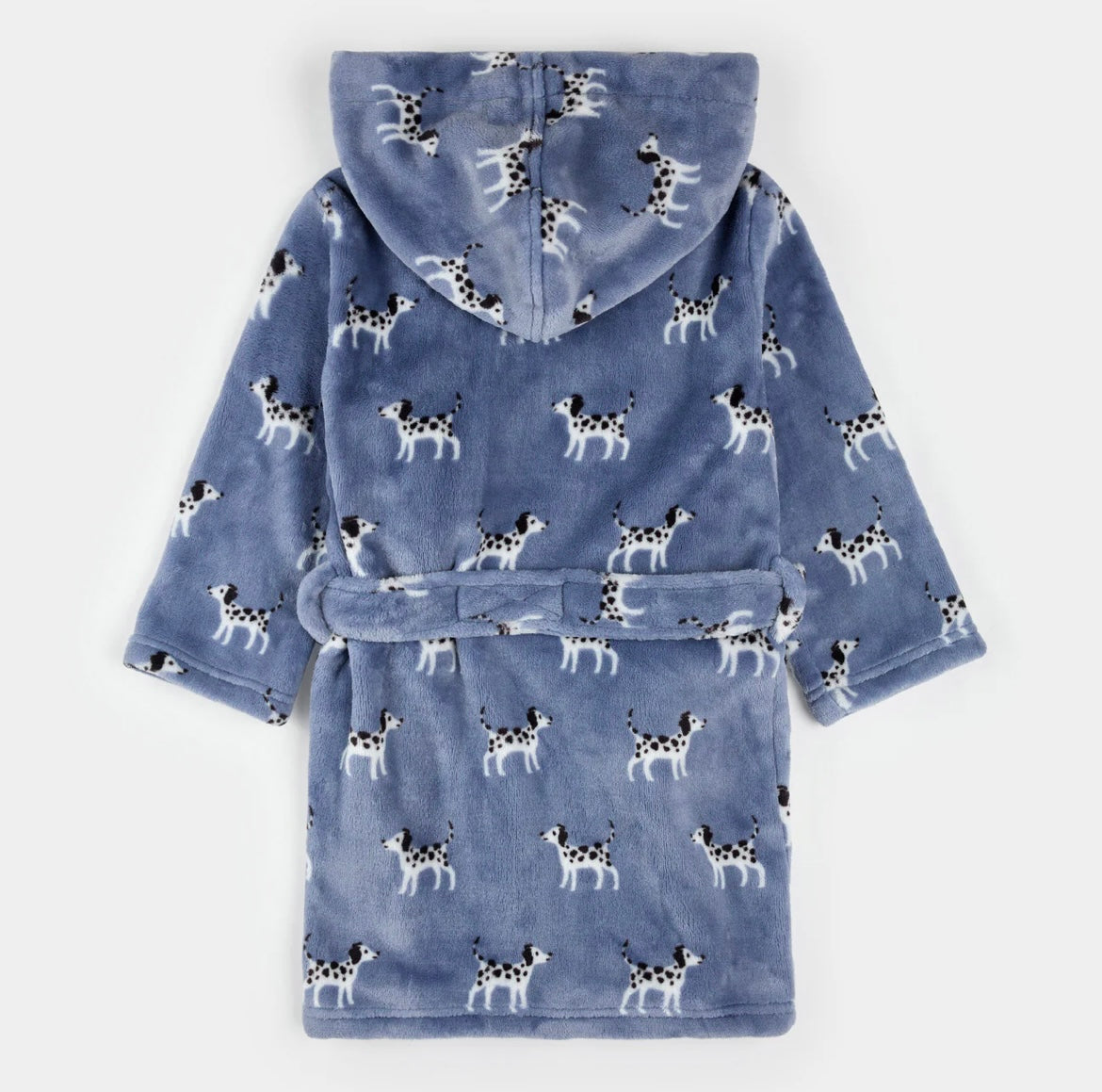 Petit Lem Plush Robe - Dalmatians