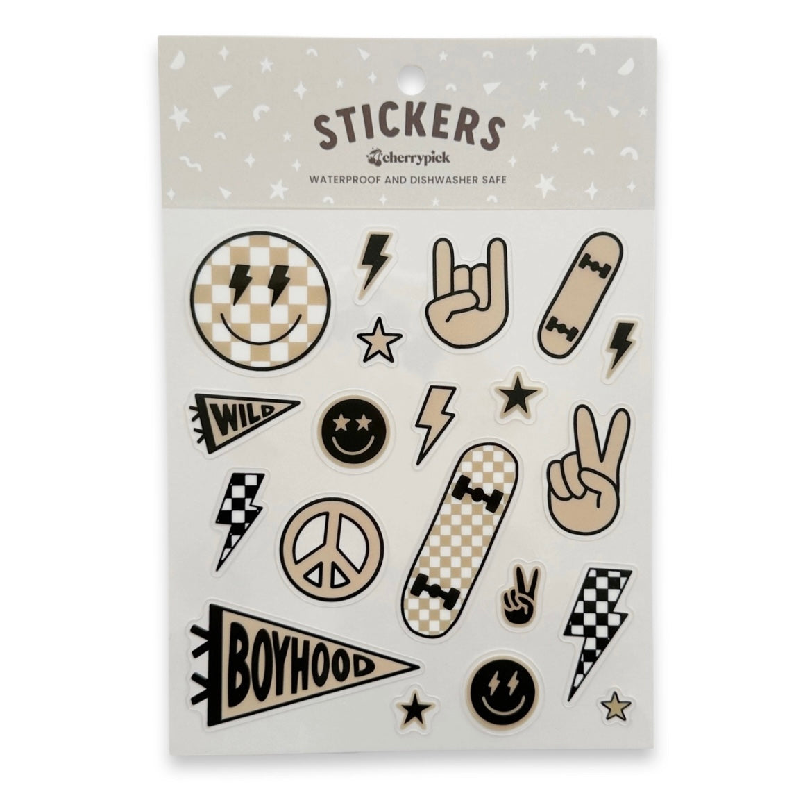 Waterproof Sticker Sheet - Boyhood
