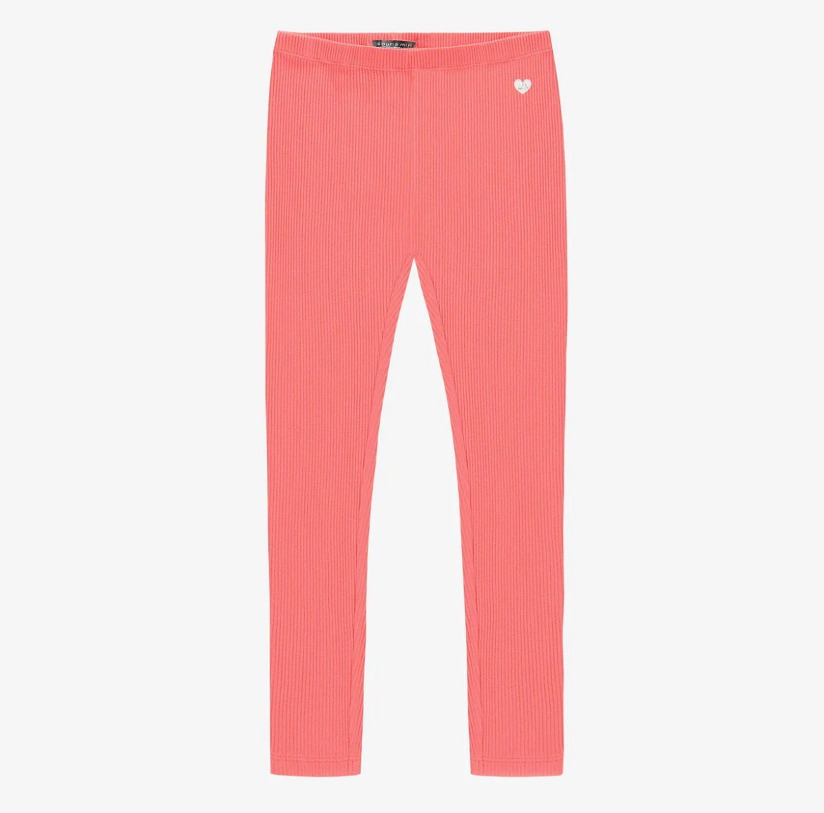 Souris Mini Ribbed Knit Legging - Pink