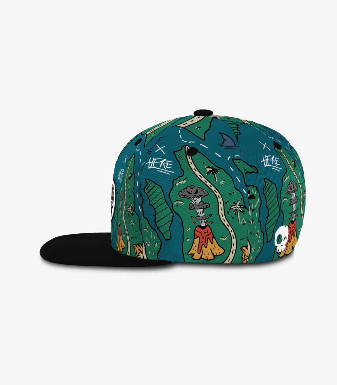 Headster Snapback - Treasure Map