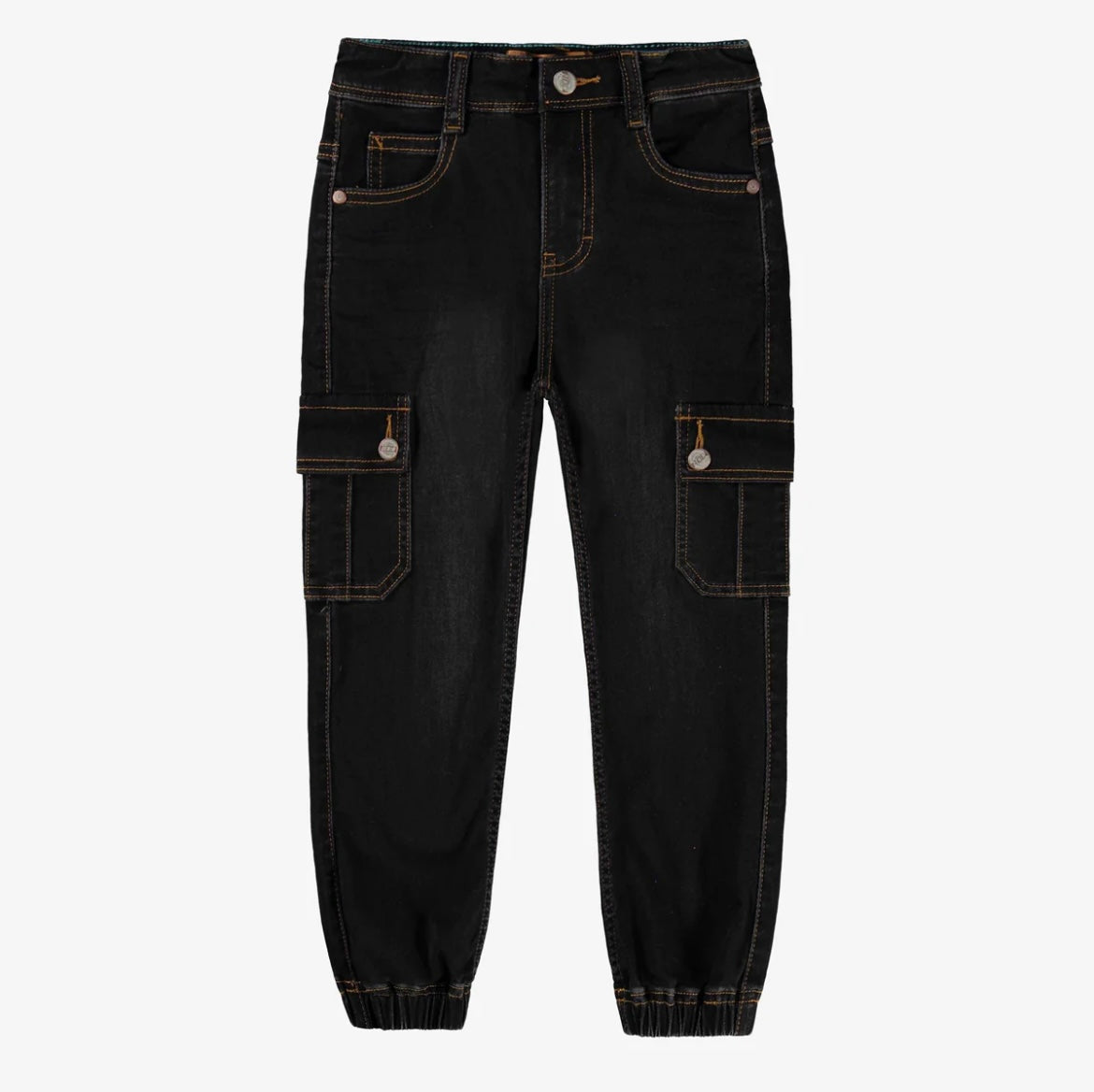 Souris Mini Black Cargo Jeans