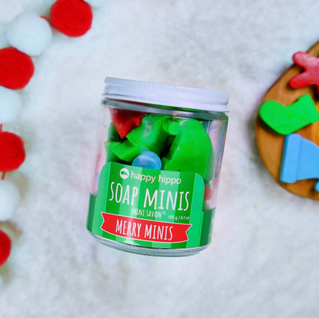 Happy Hippo Soap Minis - Merry Minis