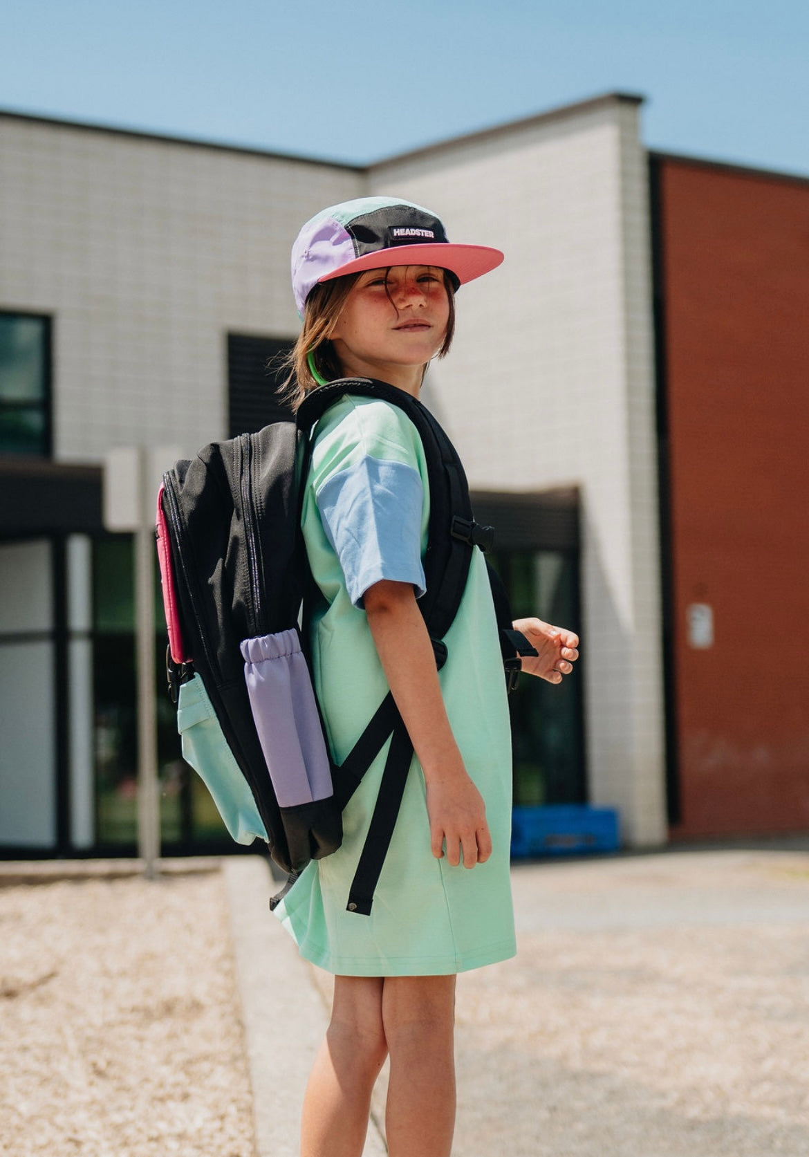 Headster Colorblock 26L Backpack - Flushed Pink