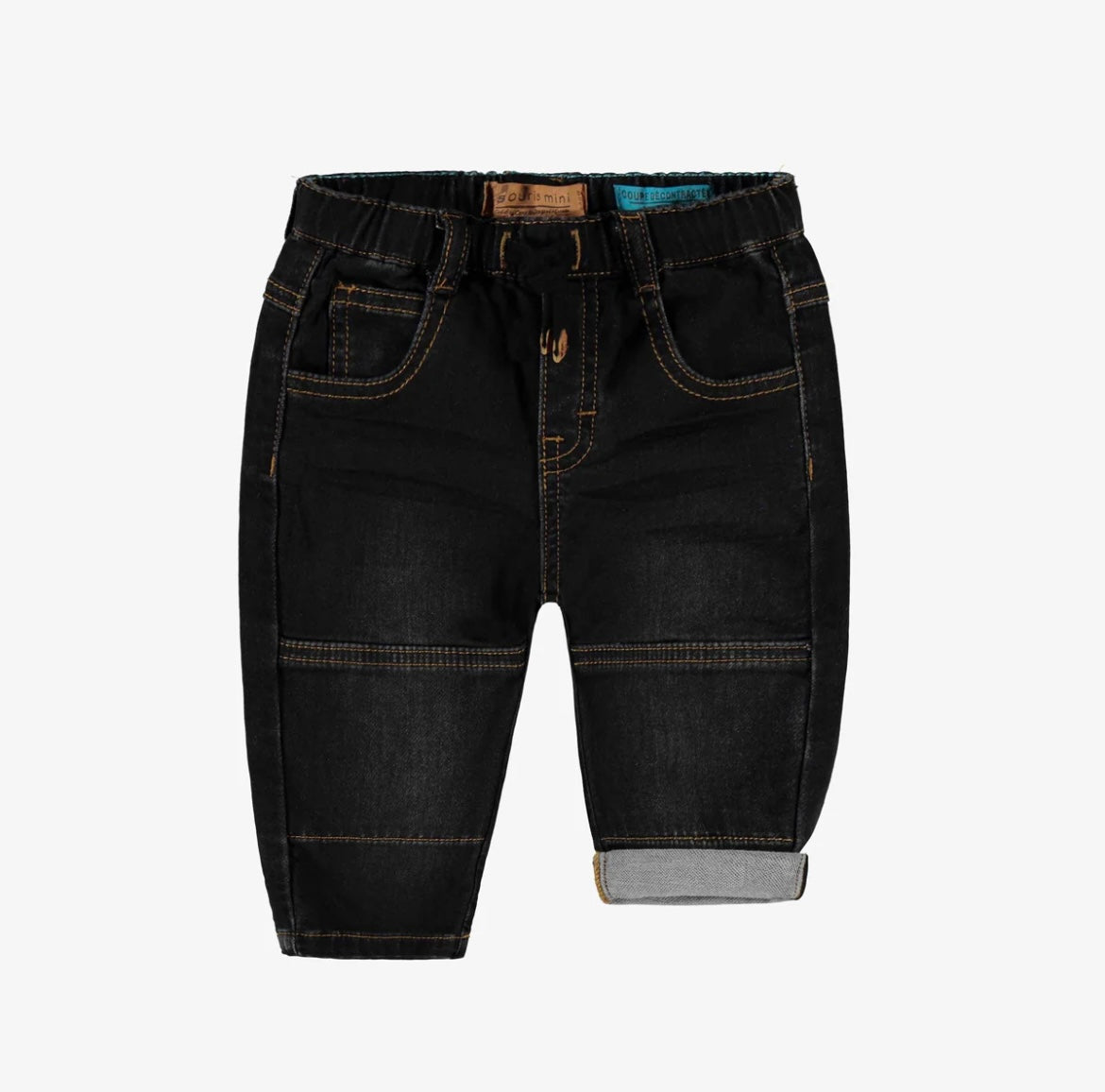 Souris Mini Relaxed Fit Denim - Black