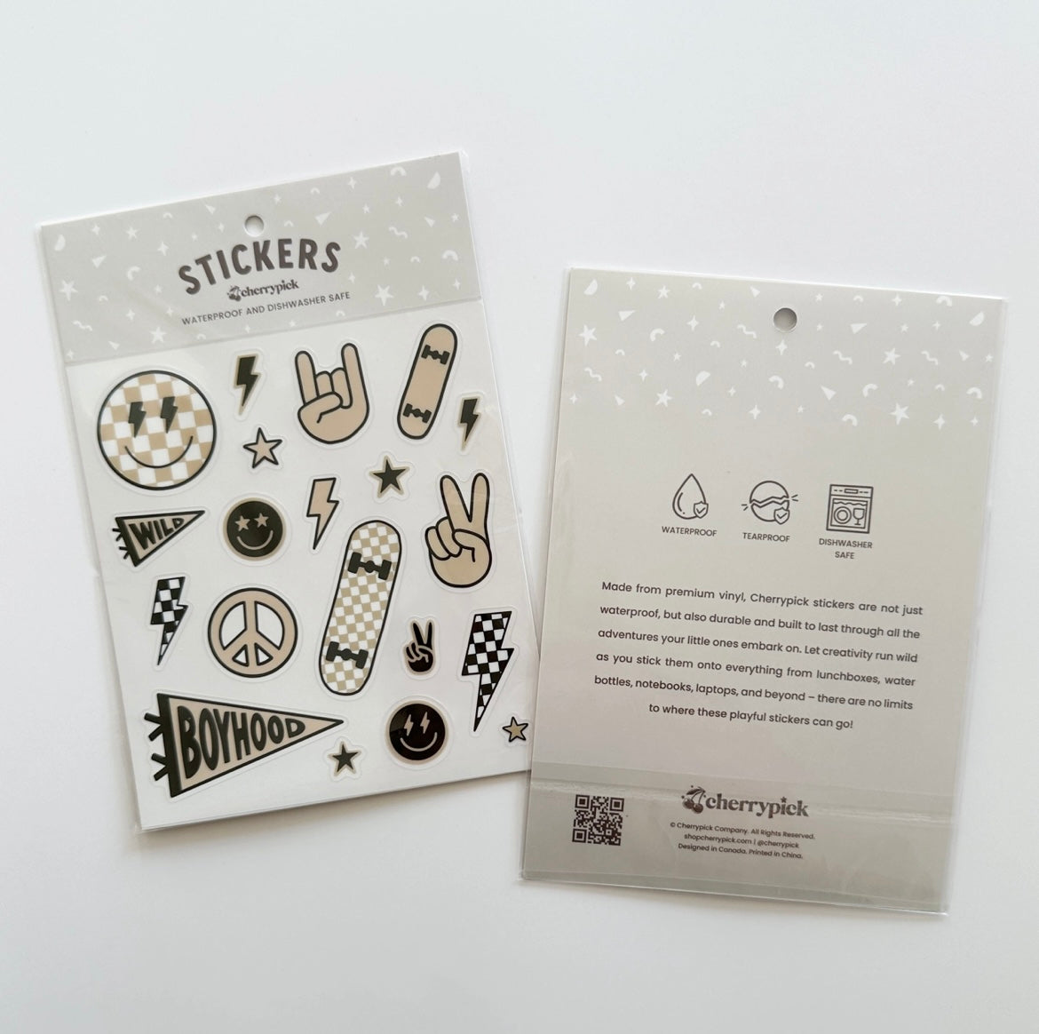 Waterproof Sticker Sheet - Boyhood