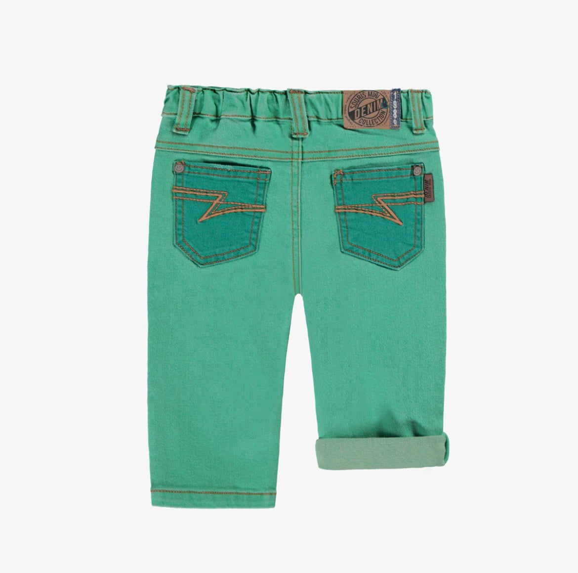 Souris Mini Teal Regular Fit Denim - Baby
