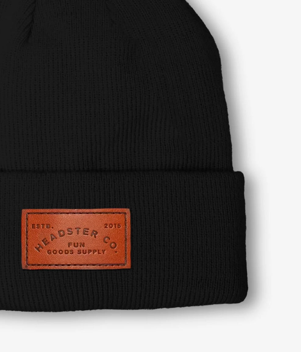 Headster Odyssey Beanie - Black