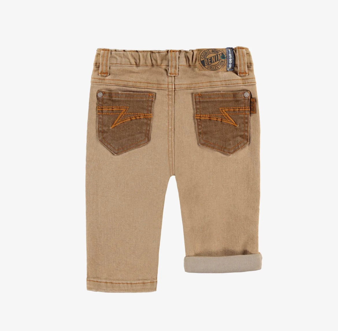Souris Mini Beige Regular Fit Jeans - Baby