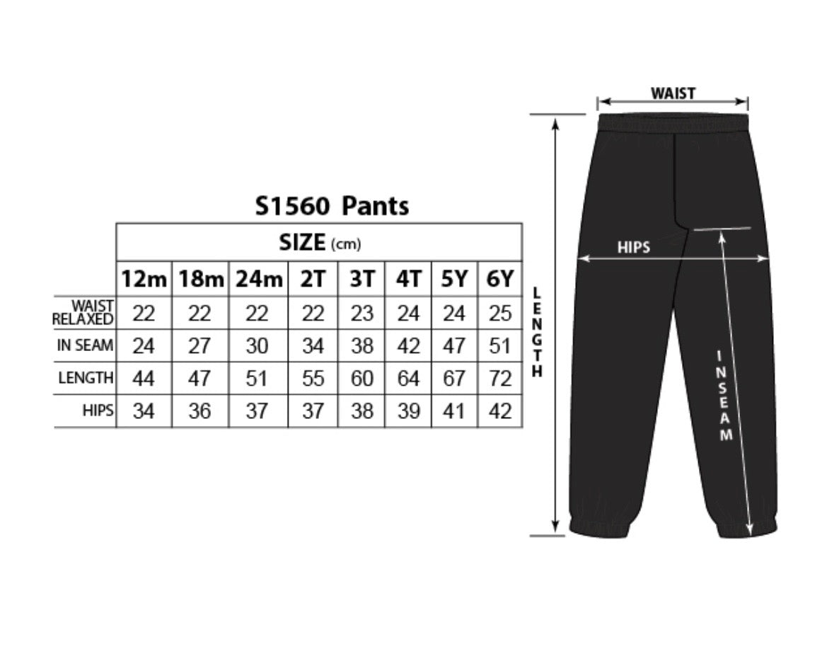 Calikids Splash Pant - Black