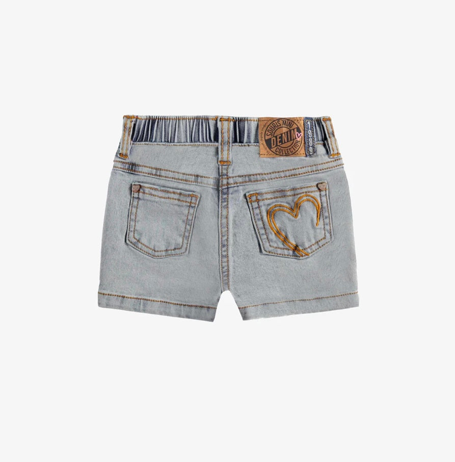 Souris Mini Light Blue Denim Shorts