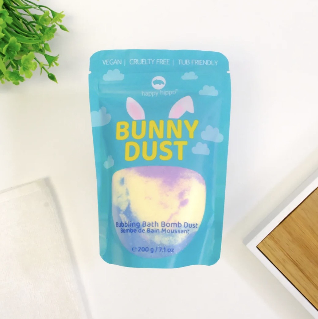 Happy Hippo Bubble Bomb Dust - Bunny