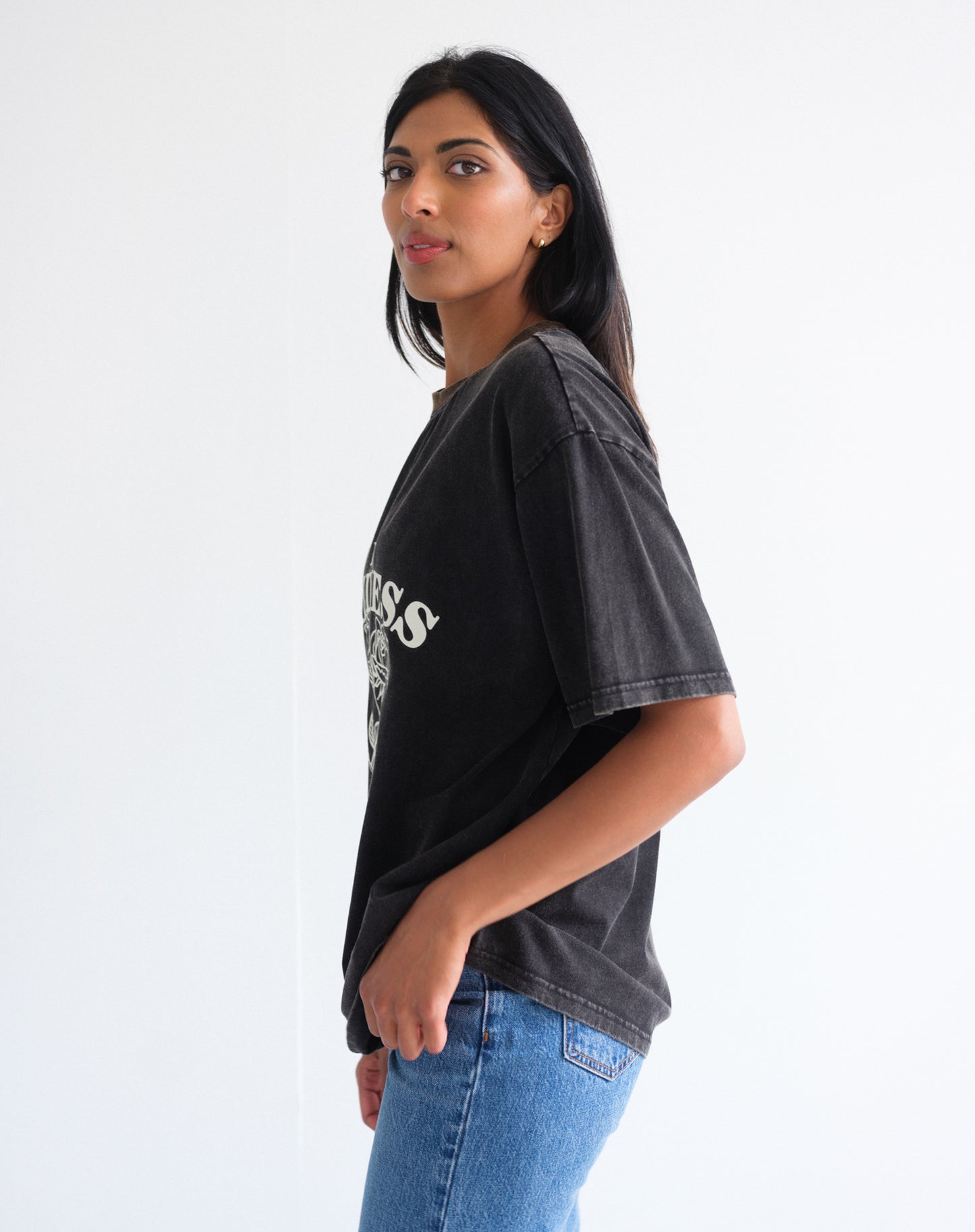 Brunette the Label Plant Kindness Oversized Tee