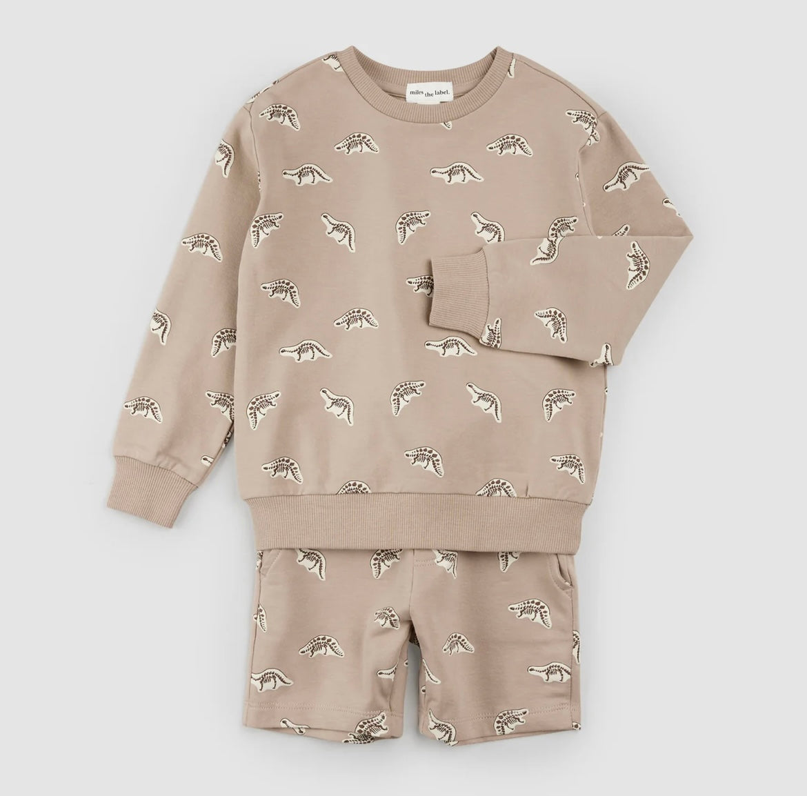 Miles the Label Dino Fossil Short Set