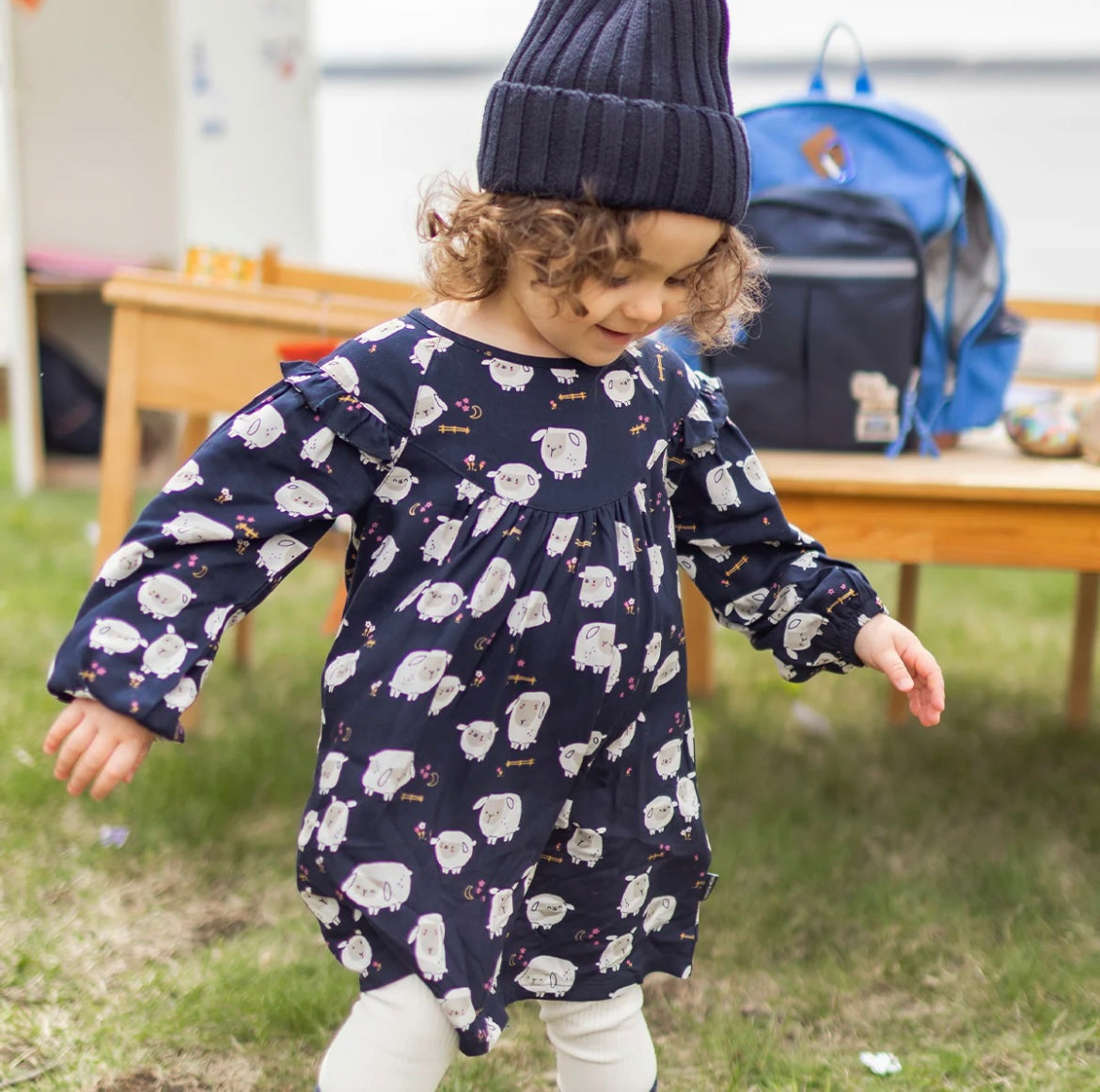 Souris Mini Counting Sheep Dress