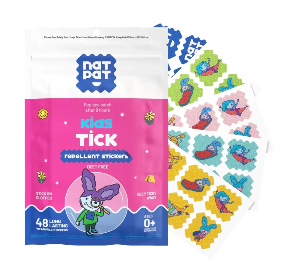 NatPat Kids Tick Repellent Stickers