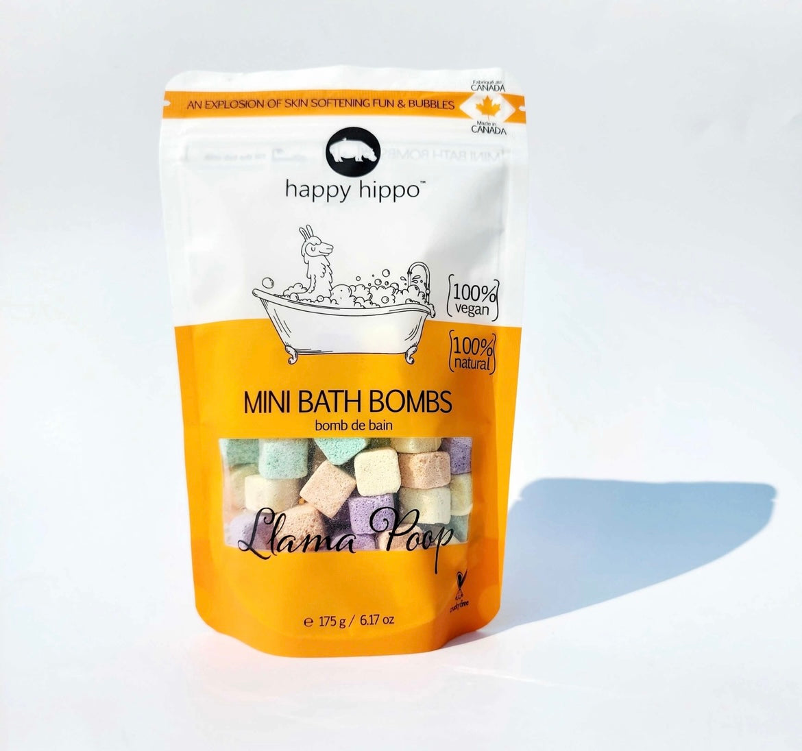 Happy Hippo Mini Bath Bombs - Llama Poop