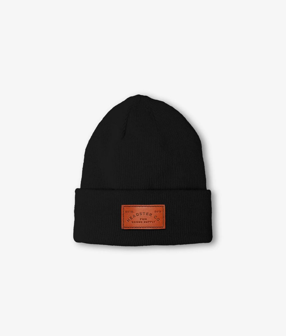 Headster Odyssey Beanie - Black