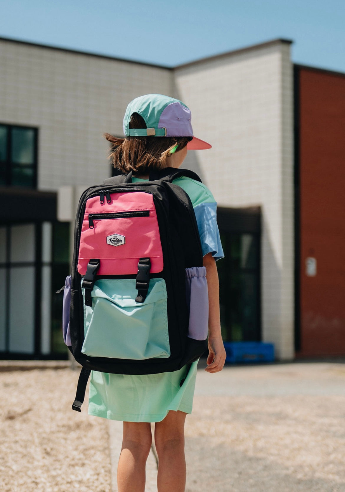 Headster Colorblock 26L Backpack - Flushed Pink