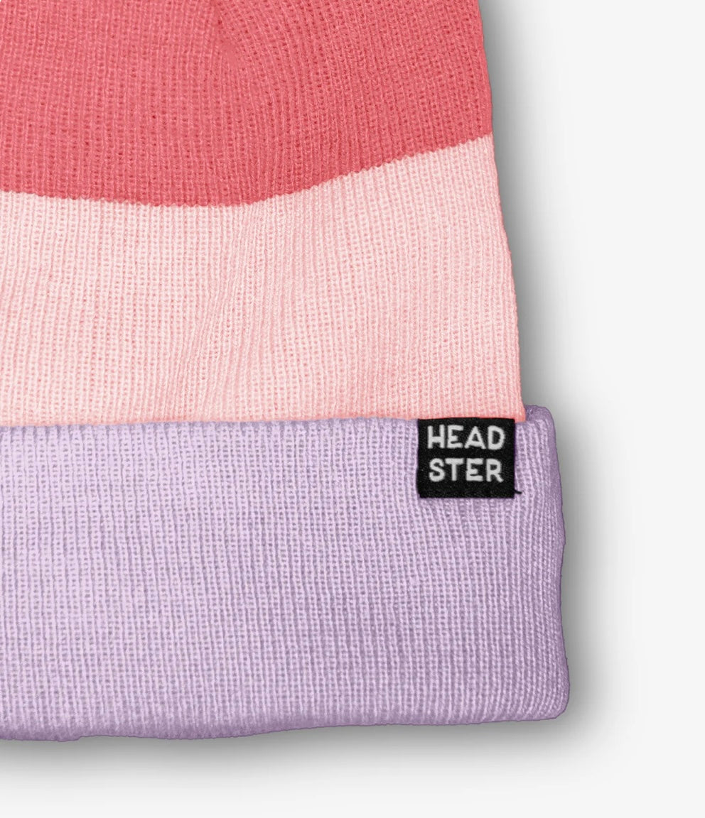 Headster Tricolor Beanie - Ultraviolet
