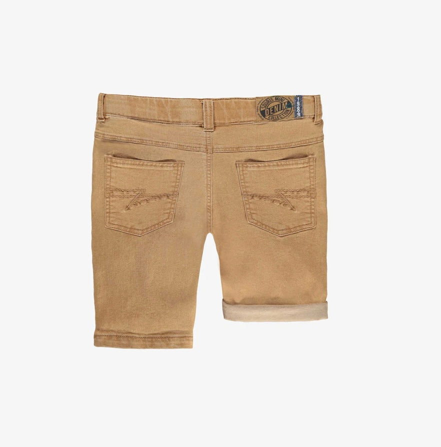 Souris Mini Stretch Denim Bermuda Shorts - Ochre