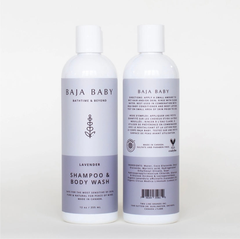 Baja Baby Lavender Shampoo & Body Wash
