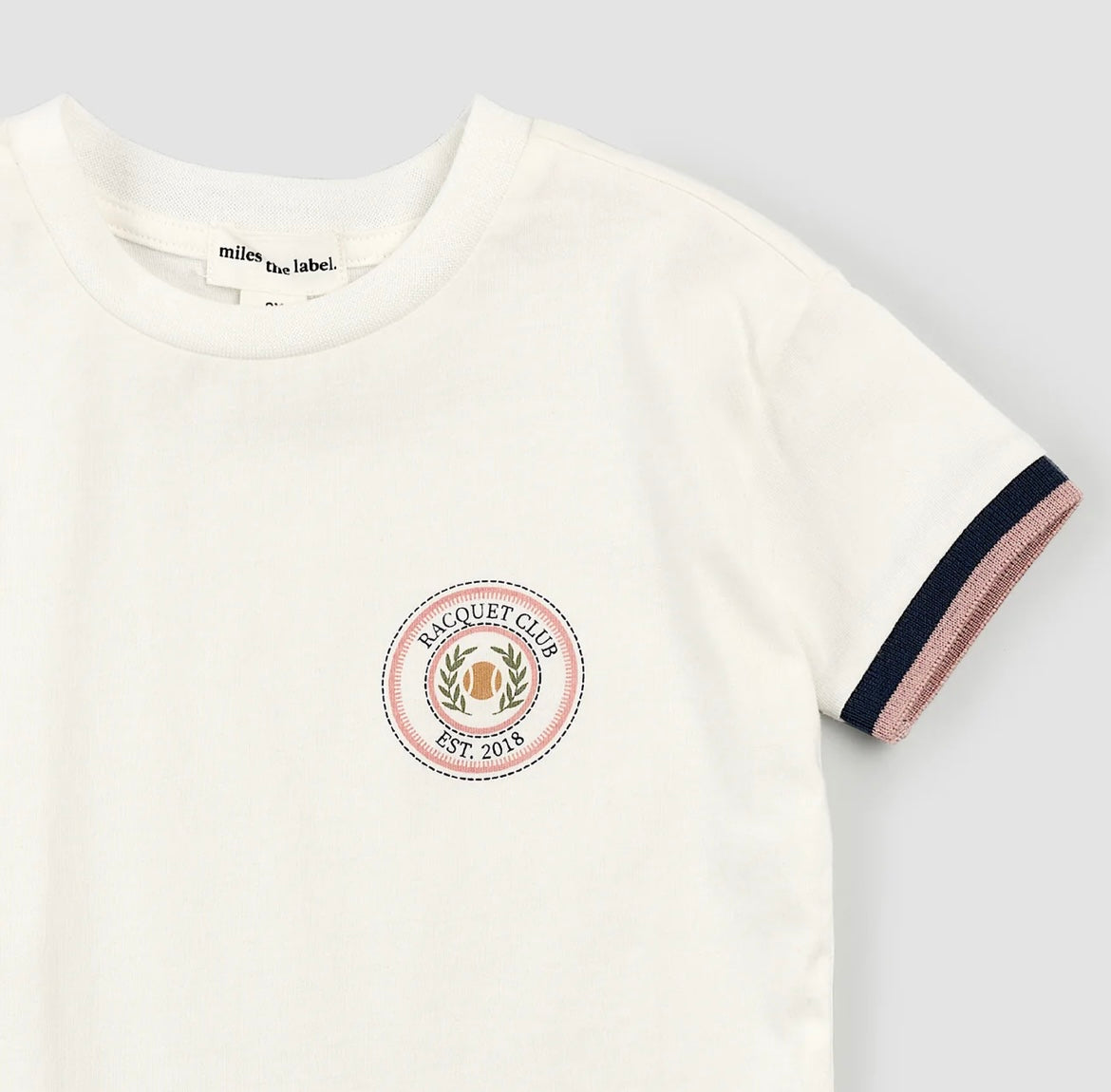 Miles the Label Racquet Club Tee