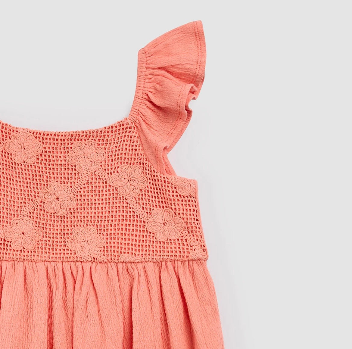 Miles the Label Coral Knit Dress
