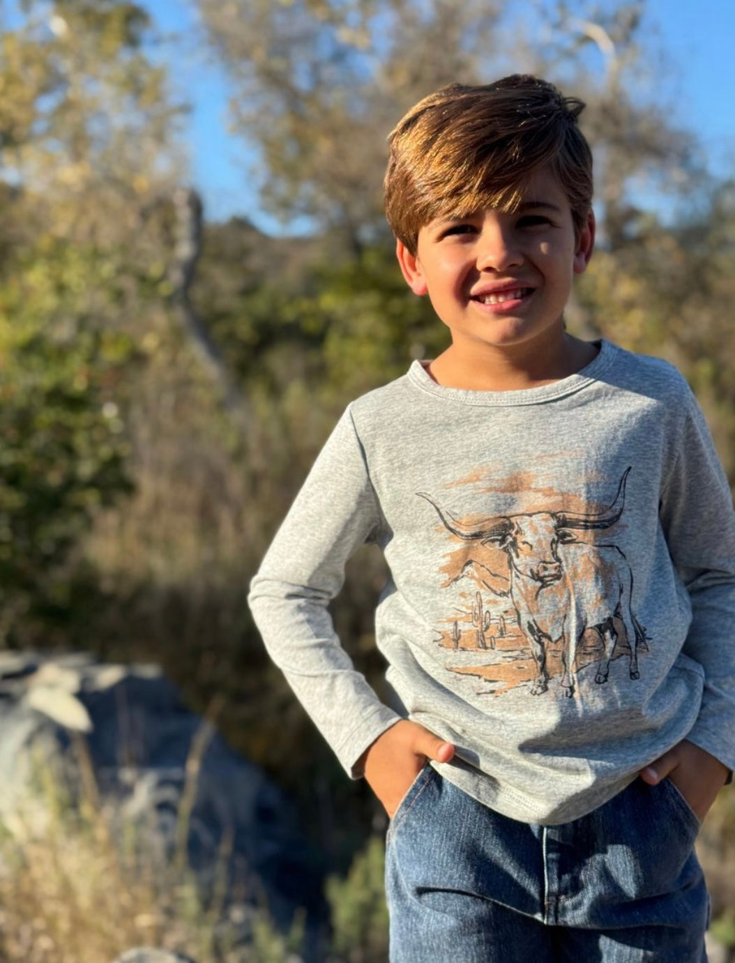 Longhorn Printed Tee