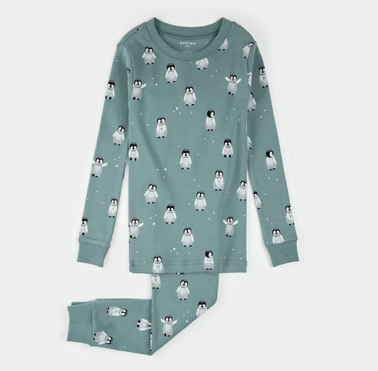 Petit Lem Pajama Set - Penguins